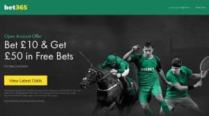 Bet365 –  zaujímavý uvítací bonus v 2022