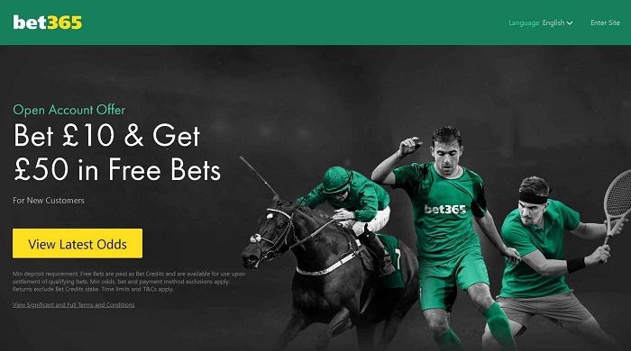 Bet365 – zaujímavý uvítací bonus news