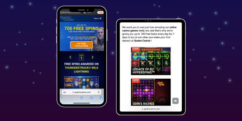 Quatro Casino Mobile