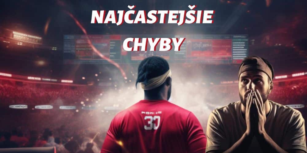 Najčastejšie chyby pri športových stávkach: Ako sa im vyhnúť?