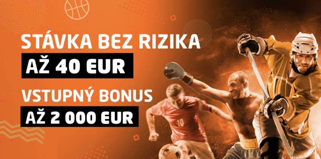 Stávka bez Rizika až 40€