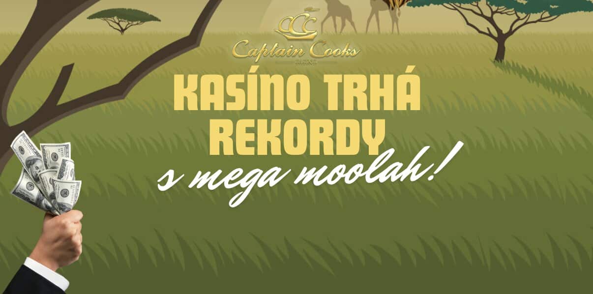 Captain Cooks Trhá Rekordy s Mega Moolah - Milióny vo Výhrach!