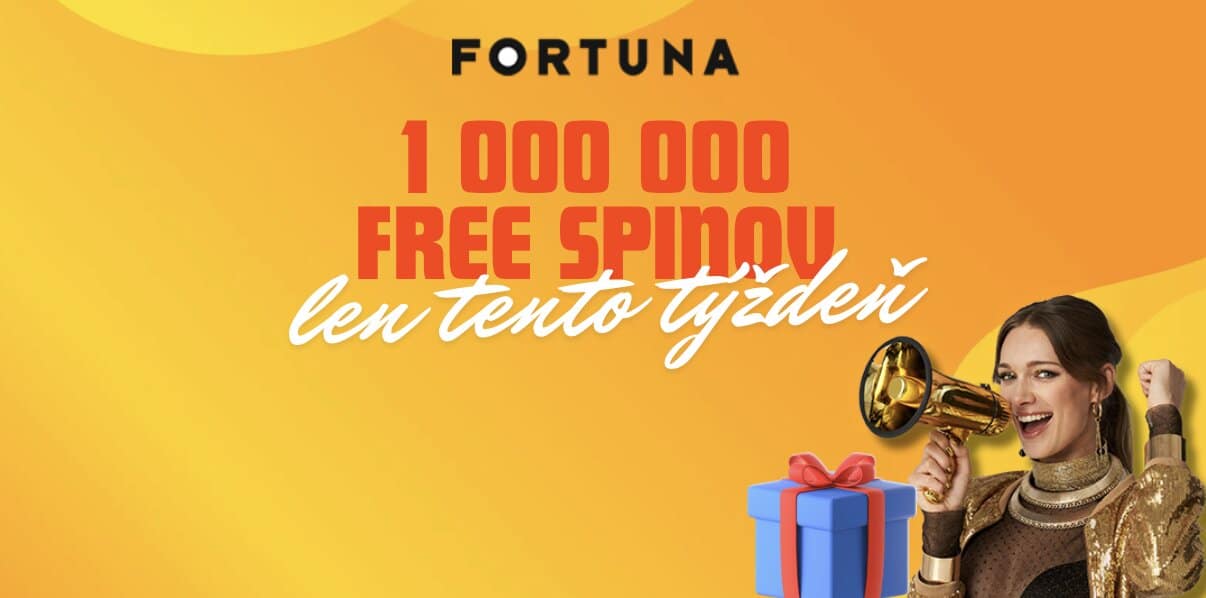 Darčekomat je Späť - Fortuna Rozdáva až 1 000 000 Spinov Zdarma!