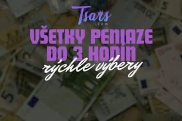 Rýchle Výbery už do 3 Hodín v Tsars Casino!