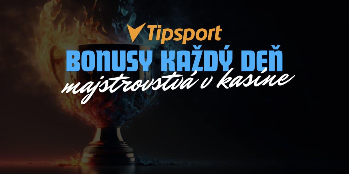 Majstrovstvá v Kasíne - Každý Deň Nový Bonus v Tipsporte!