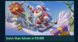 Santa’s Slope v Spinanga Casino – Tento rok Vianoce rozdávajú až 10 000 €!