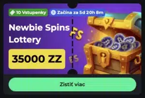 Newbie Spins Lotéria o 35 000 Free Spinov – Veľká Šanca Pre Nováčikov!